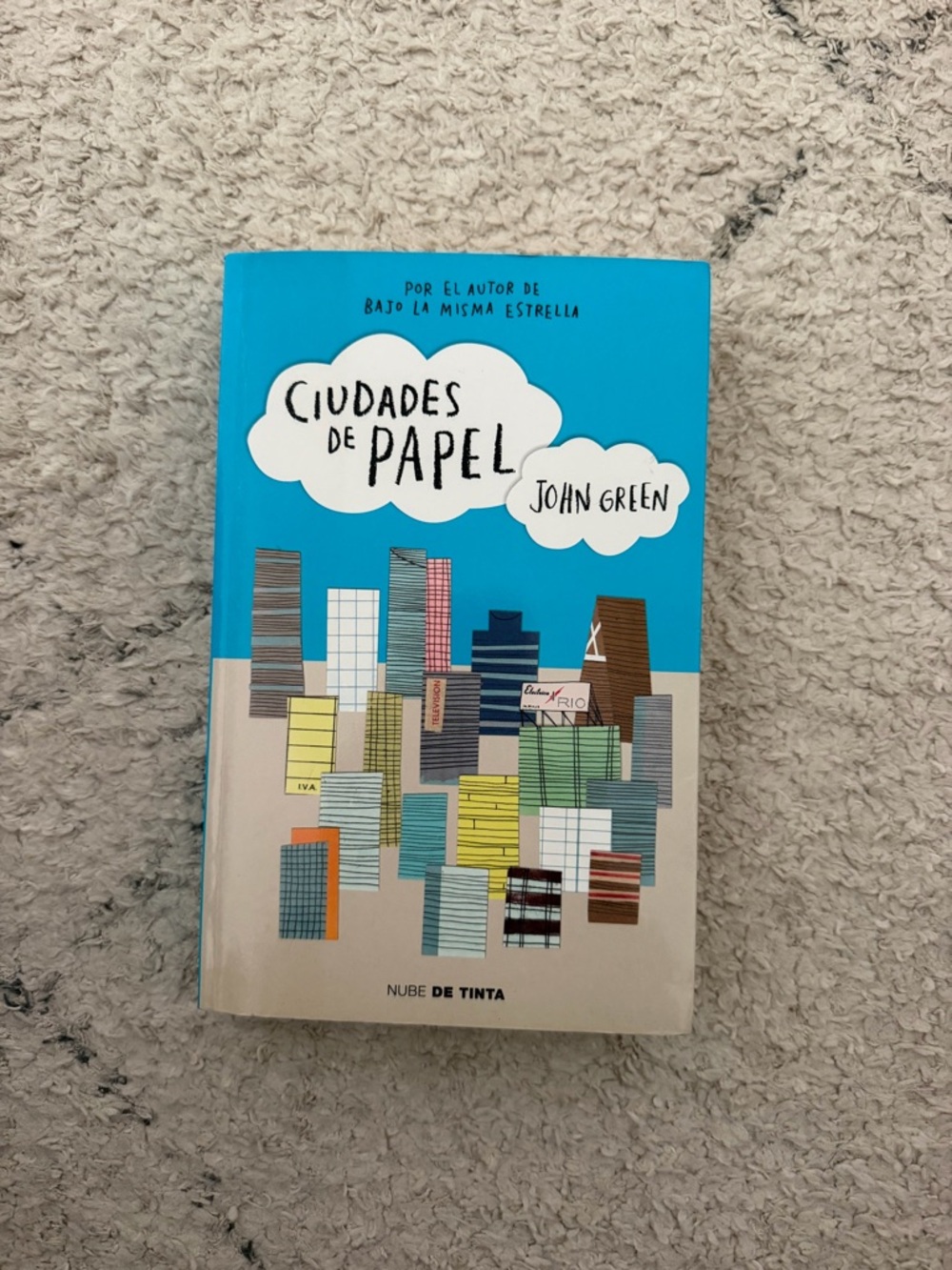 Ciudades de papel libro / paper town book